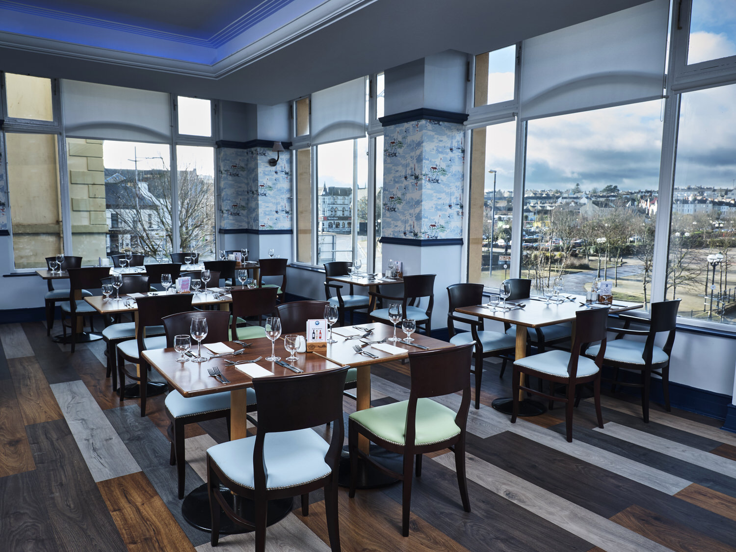 Nelsons Restaurant overlooking Belfast Lough