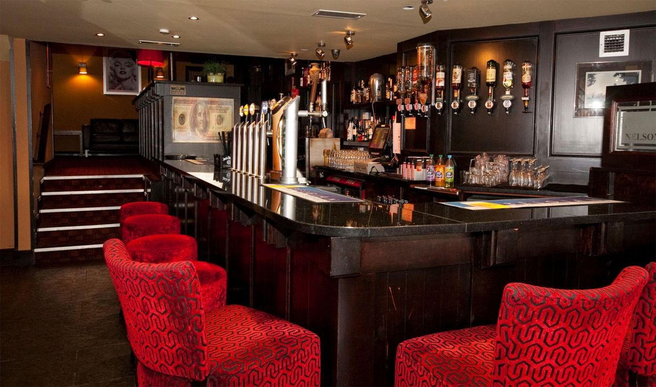 Nelsons bar and restaurant at the Marine Court Hotel